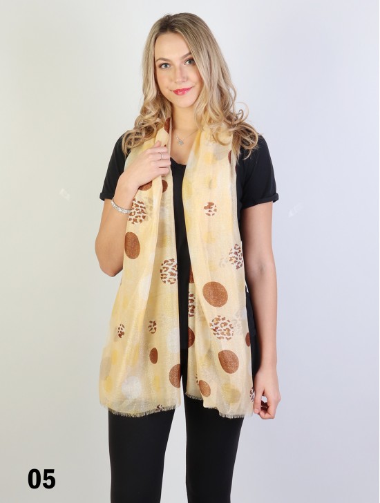 Fashion Polka Dots Design Fashion Scarf